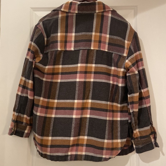 American Eagle Outfitters Women’s Oversized Flannel Shacket Size Small - Picture 4 of 5